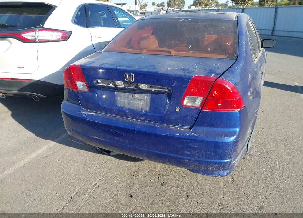 2004 HONDA CIVIC VP VIN: 1HGES16304L008936