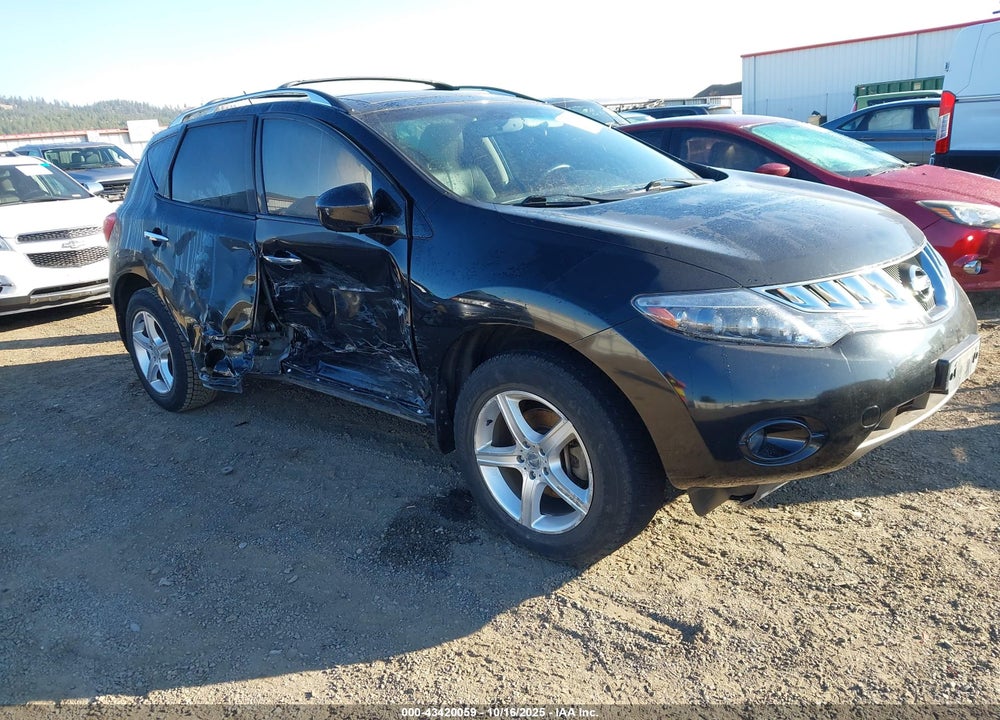 2009 NISSAN MURANO S/SL/LE VIN: JN8AZ18W09W130089