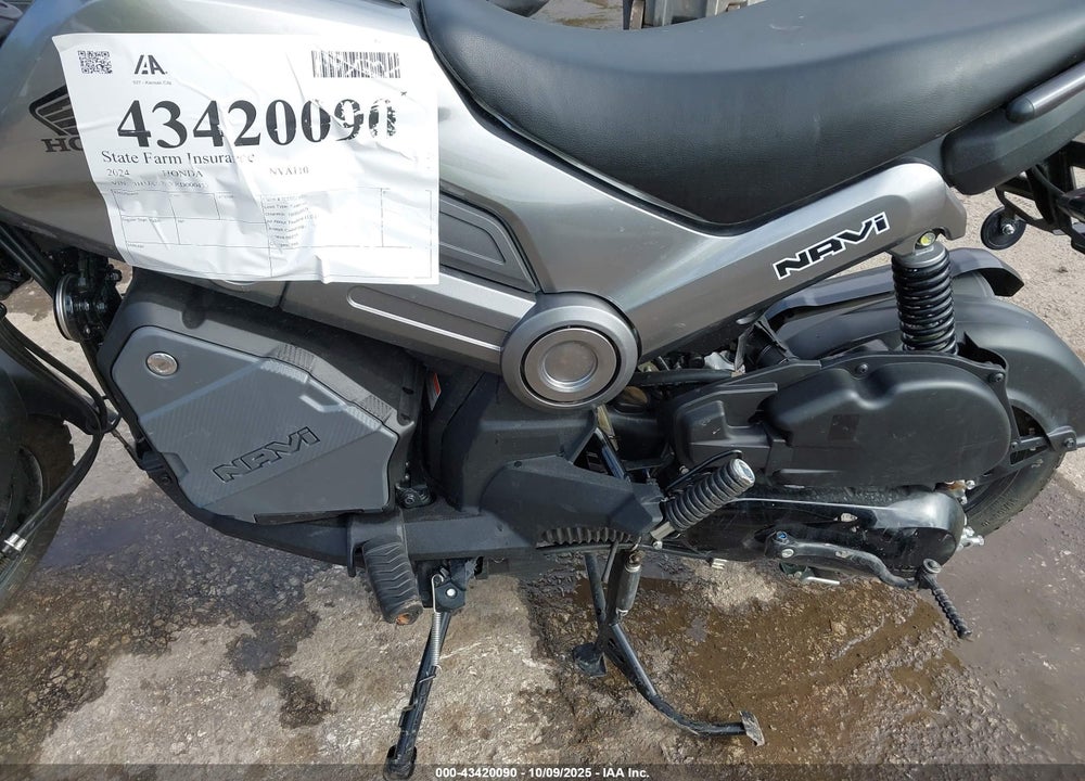 2024 HONDA NVA110 B VIN: 3H1JK07EXRD000433