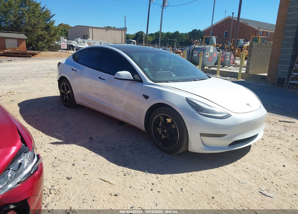 2021 TESLA MODEL 3 STANDARD RANGE PLUS REAR-WHEEL DRIVE VIN: 5YJ3E1EA2MF096419