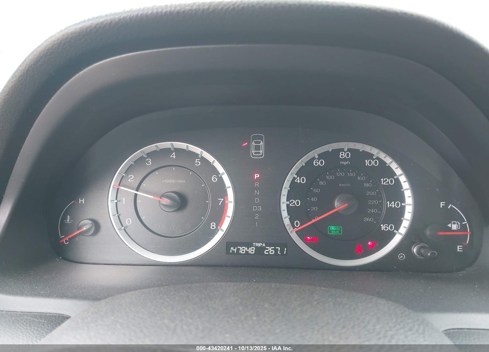 2010 HONDA ACCORD 2.4 LX VIN: 1HGCP2F31AA117105
