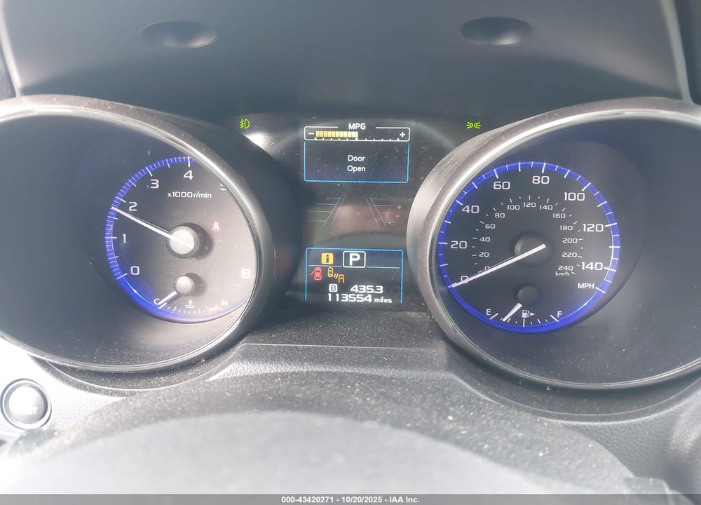 2019 SUBARU LEGACY VIN: 4S3BNAN60K3017914