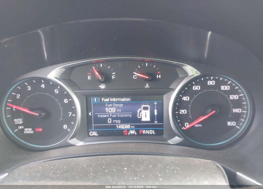 2020 CHEVROLET EQUINOX AWD LT 1.5L TURBO VIN: 2GNAXUEV5L6243592