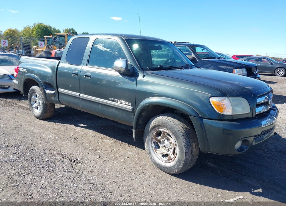 2005 TOYOTA TUNDRA SR5 V8 VIN: 5TBBT44185S466413
