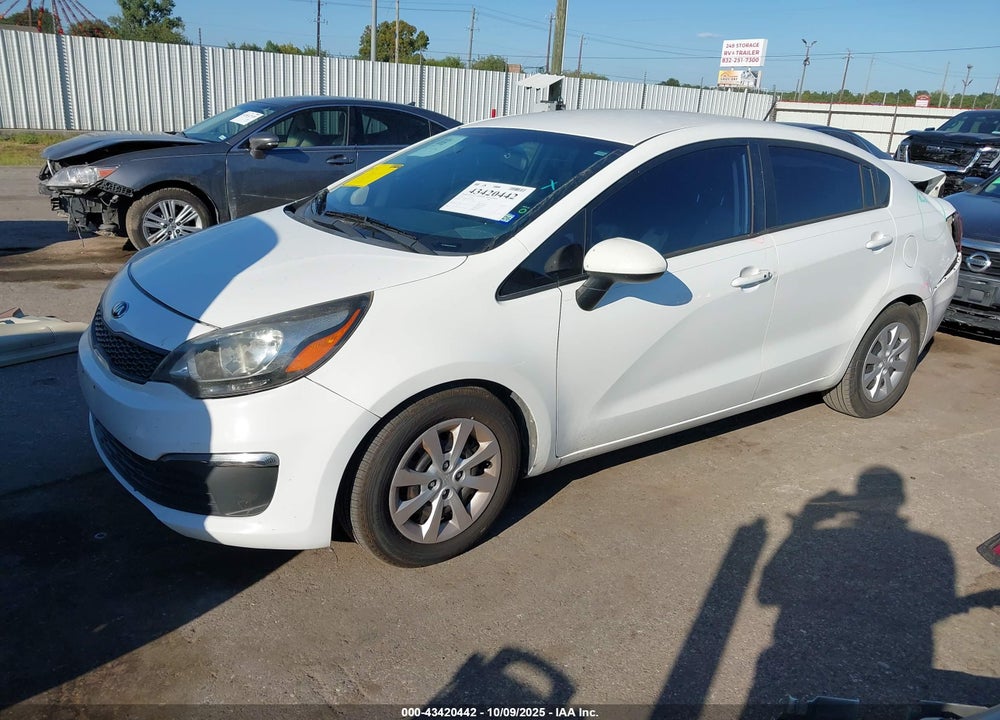 2016 KIA RIO LX VIN: KNADM4A3XG6621031