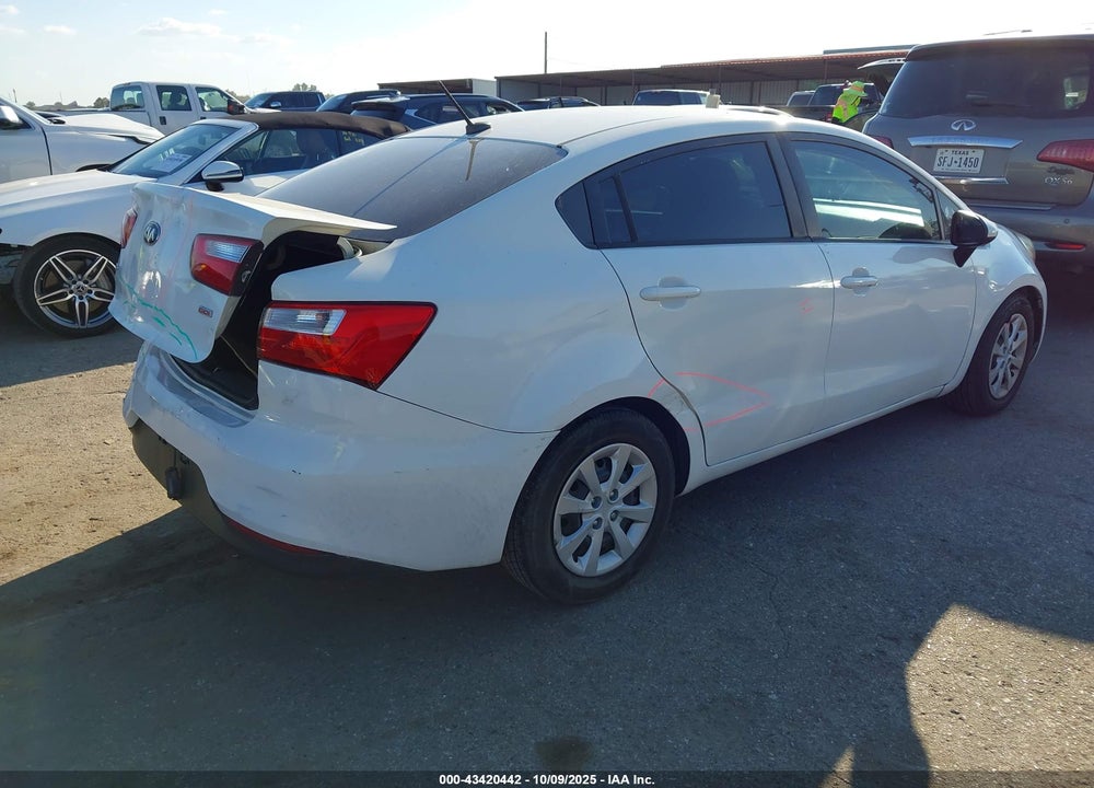 2016 KIA RIO LX VIN: KNADM4A3XG6621031