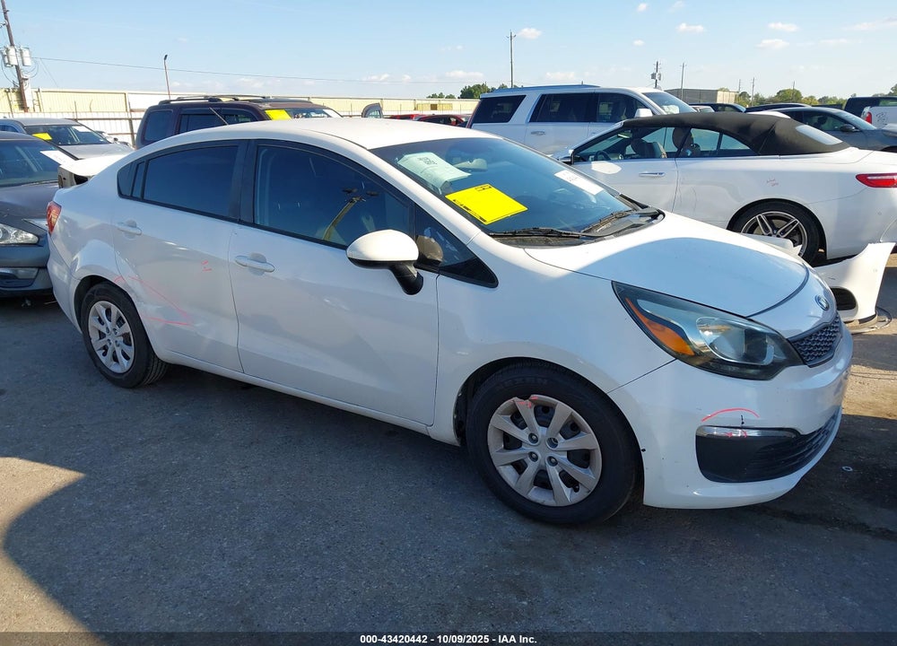 2016 KIA RIO LX VIN: KNADM4A3XG6621031