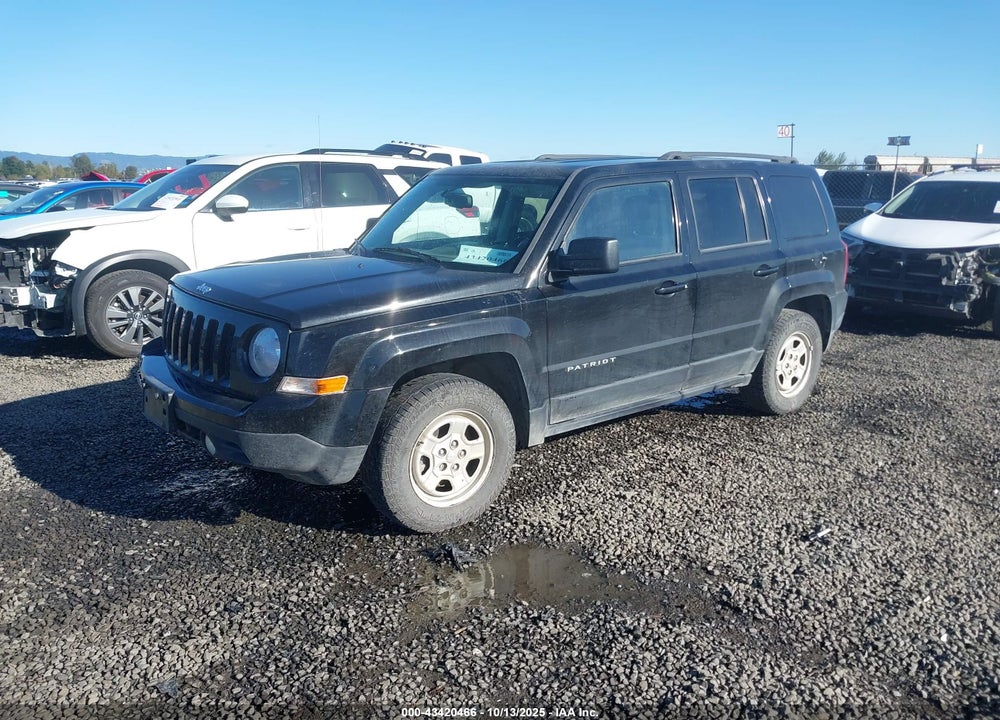 2016 JEEP PATRIOT VIN: 1C4NJPBA4GD648865