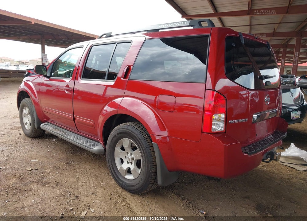 2006 NISSAN PATHFINDER VIN: 5N1AR18U26C640320