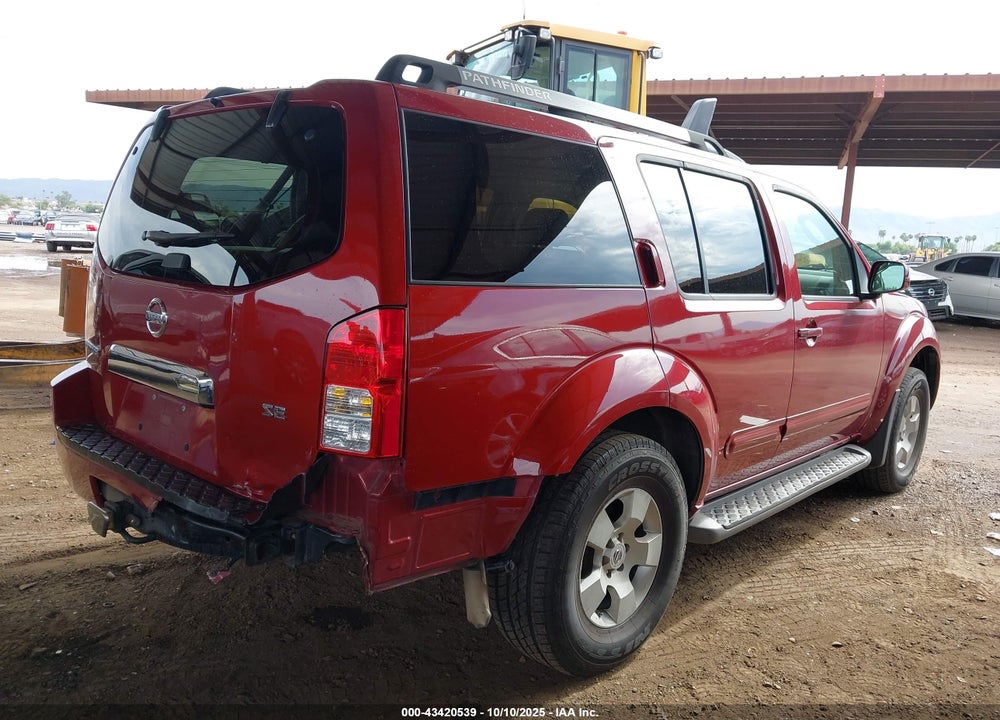 2006 NISSAN PATHFINDER VIN: 5N1AR18U26C640320