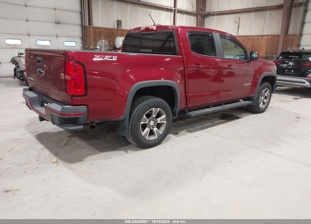 2018 CHEVROLET COLORADO VIN: 1GCGTDEN4J1185490