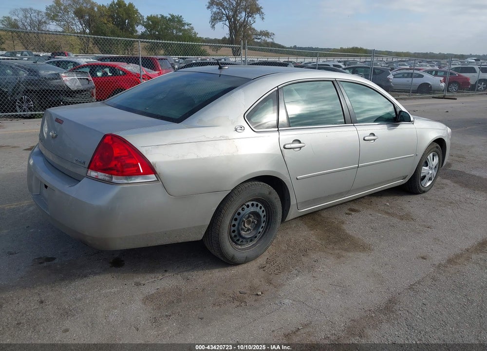 2007 CHEVROLET IMPALA VIN: 2G1WB58K479313634