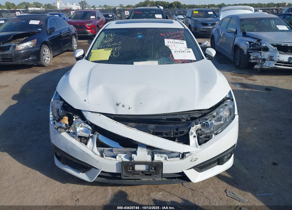 2018 HONDA CIVIC VIN: JHMFC1F8XJX013706
