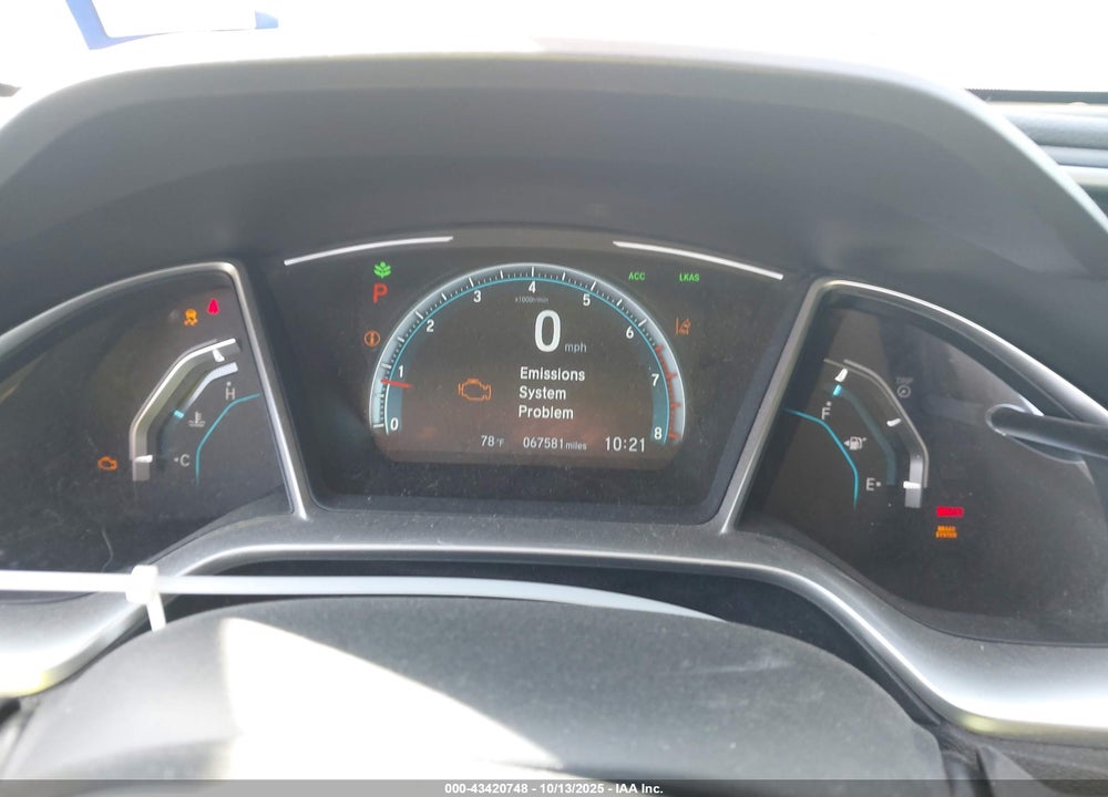 2018 HONDA CIVIC VIN: JHMFC1F8XJX013706