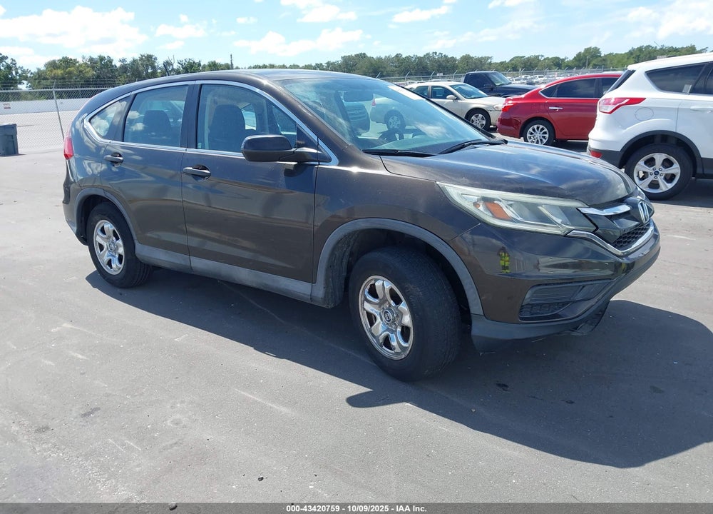 2015 HONDA CR-V LX VIN: 2HKRM3H39FH551339