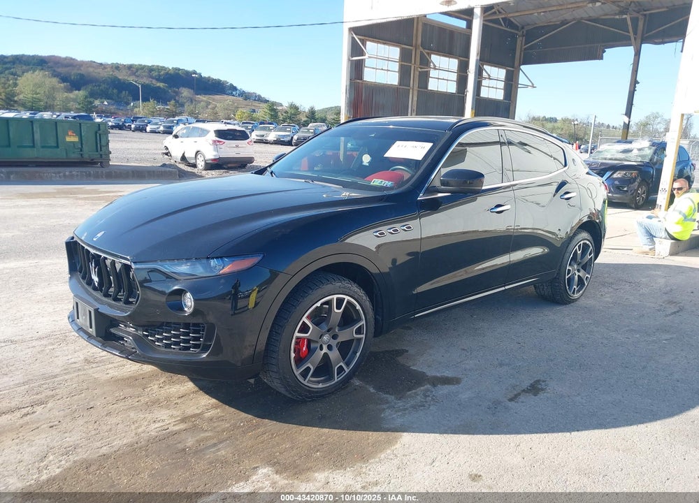 2017 MASERATI LEVANTE S VIN: ZN661YUS8HX243798