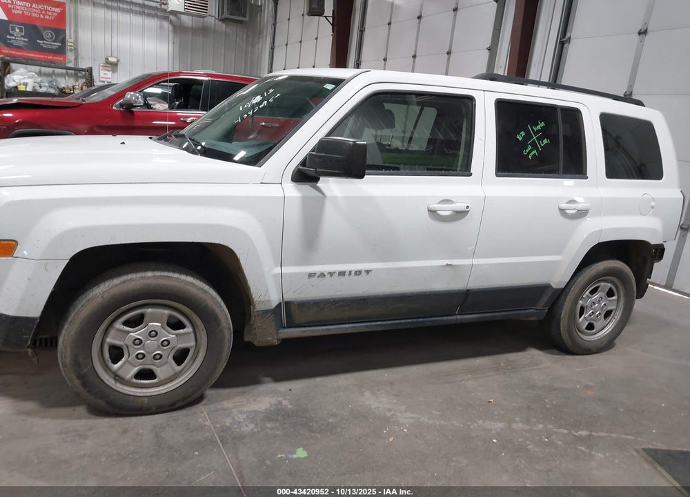 2016 JEEP PATRIOT SPORT VIN: 1C4NJRBB5GD653349