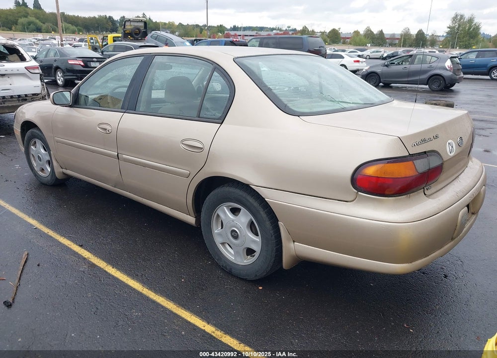 2001 CHEVROLET MALIBU LS VIN: 1G1NE52J016138817