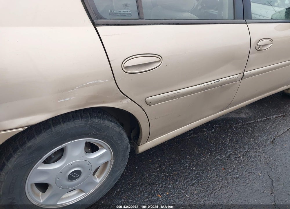 2001 CHEVROLET MALIBU LS VIN: 1G1NE52J016138817