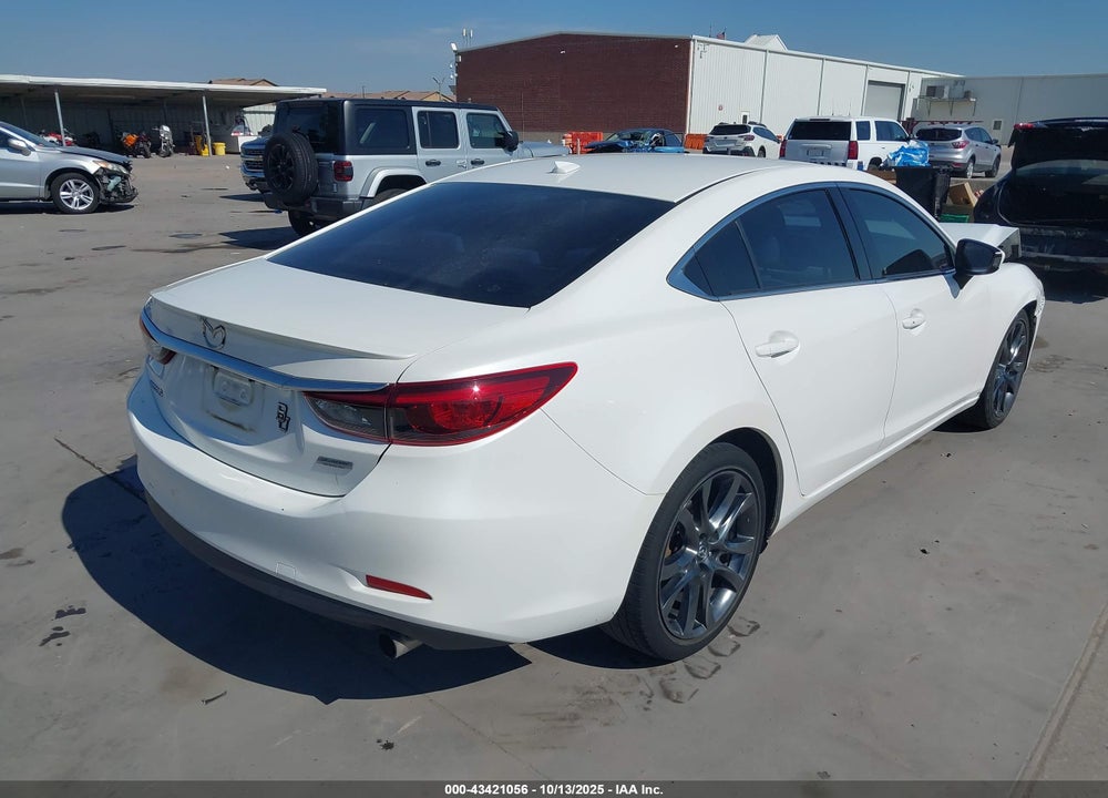 2016 MAZDA 6 VIN: JM1GJ1W55G1476396