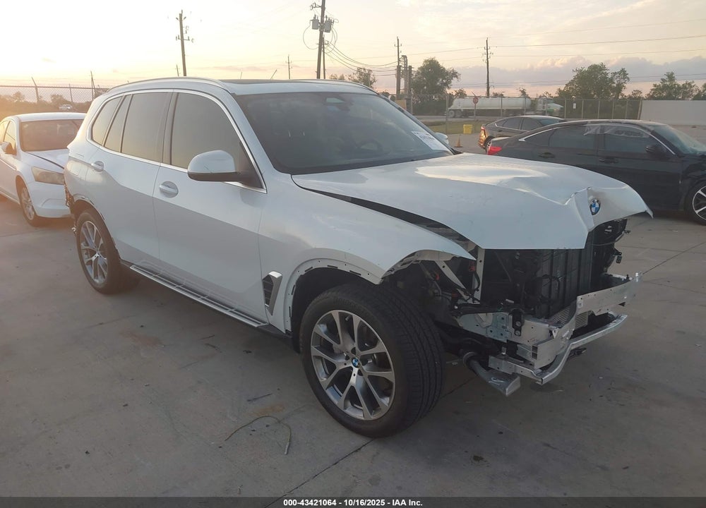 2025 BMW X5 SDRIVE40I VIN: 5UX13EU02S9X43727