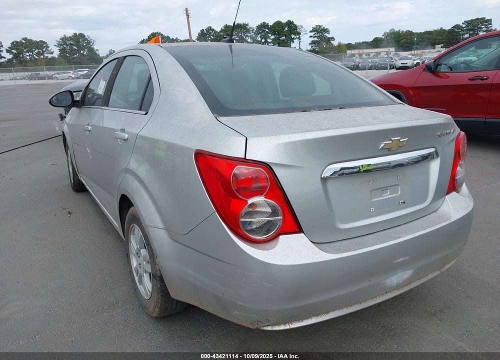 2014 CHEVROLET SONIC VIN: 1G1JC5SG3E4129135