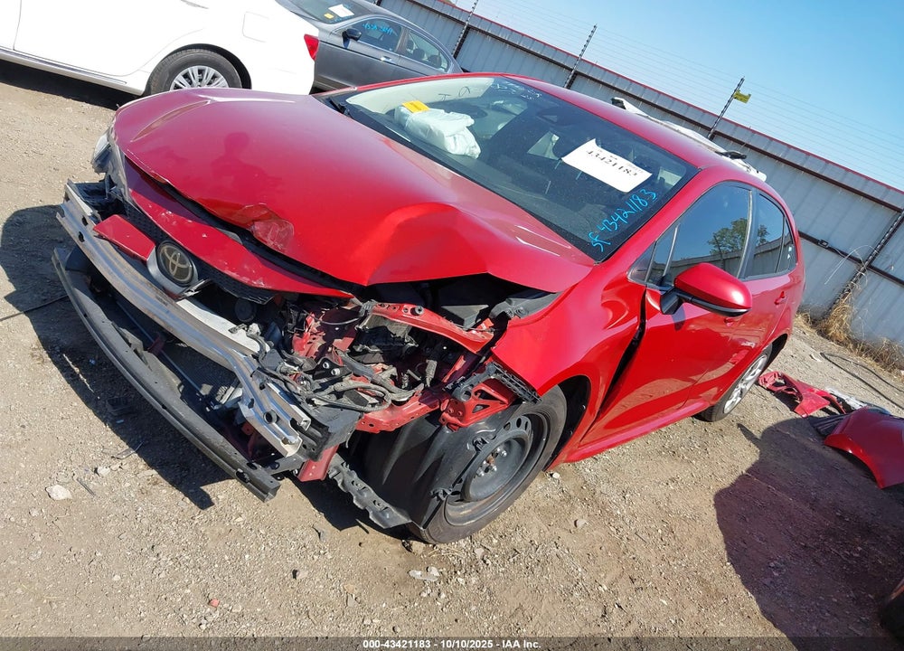 2020 TOYOTA COROLLA LE VIN: JTDEPRAE2LJ096812