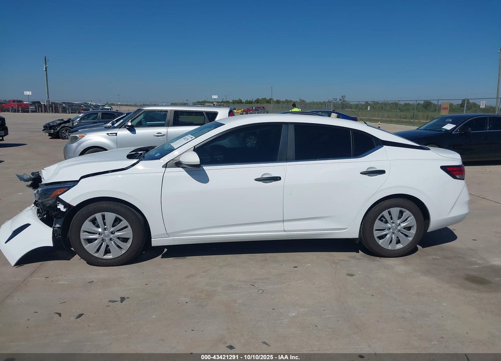 2025 NISSAN SENTRA VIN: 3N1AB8BV0SY236343