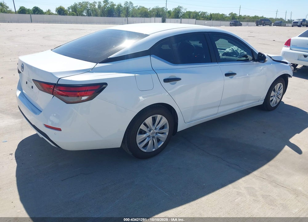 2025 NISSAN SENTRA VIN: 3N1AB8BV0SY236343