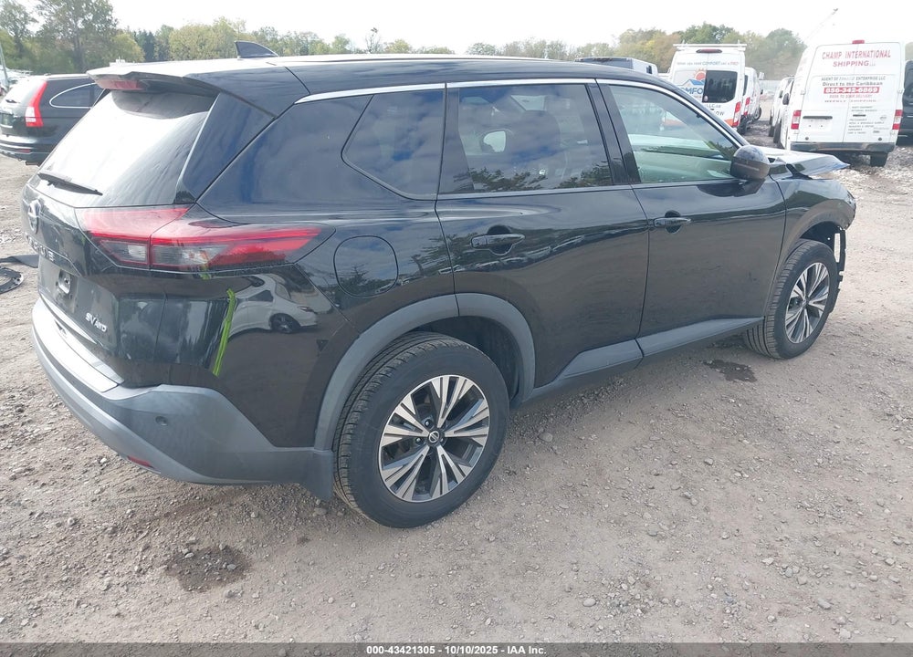 2021 NISSAN ROGUE SV INTELLIGENT AWD VIN: 5N1AT3BB4MC832274