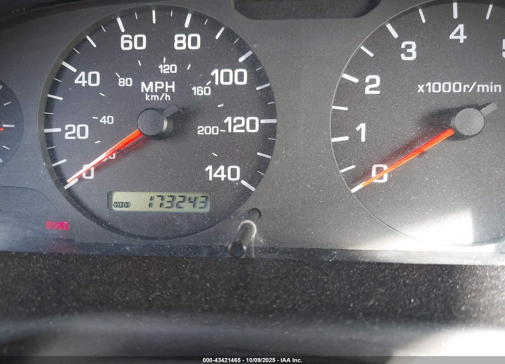 2001 NISSAN ALTIMA GXE VIN: 1N4DL01D11C148965
