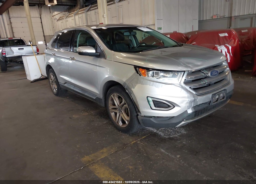 2015 FORD EDGE TITANIUM VIN: 2FMTK4K97FBB51043