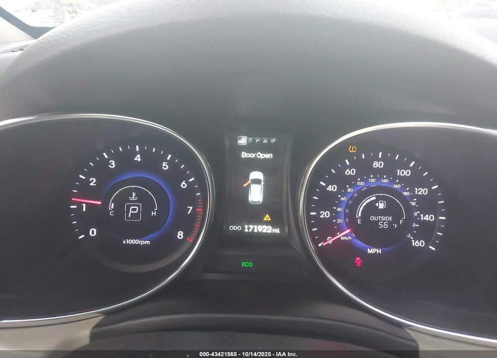 2014 HYUNDAI SANTA FE SPORT 2.4L VIN: 5XYZU3LB5EG225784