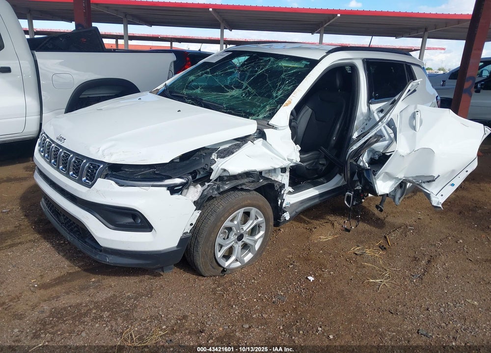 2025 JEEP COMPASS LATITUDE 4X4 VIN: 3C4NJDBNXST504032