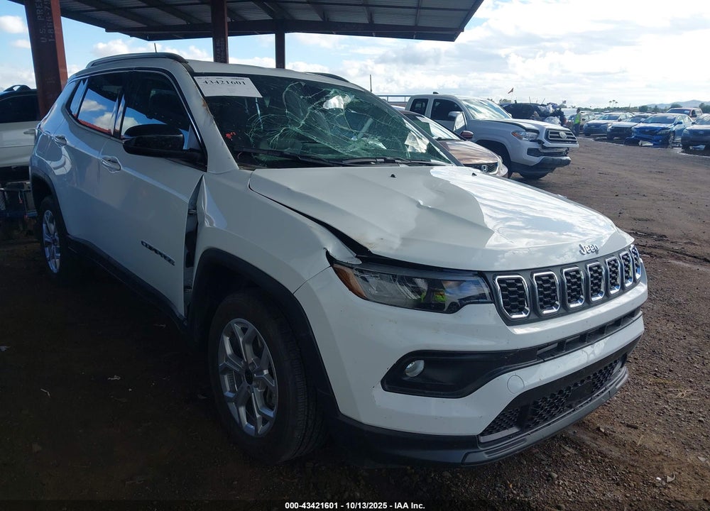 2025 JEEP COMPASS LATITUDE 4X4 VIN: 3C4NJDBNXST504032