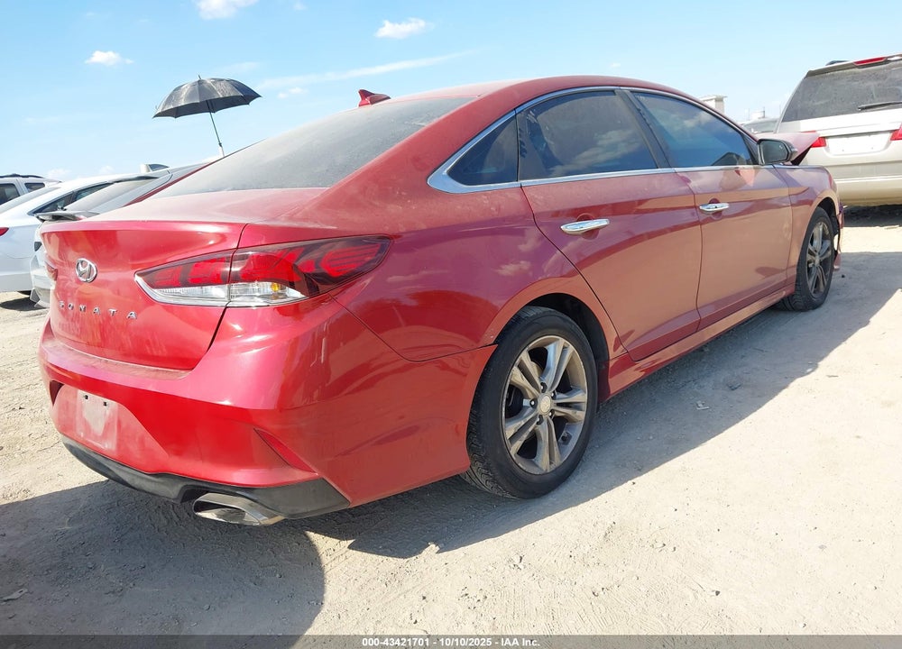 2018 HYUNDAI SONATA SEL VIN: 5NPE34AF5JH637235