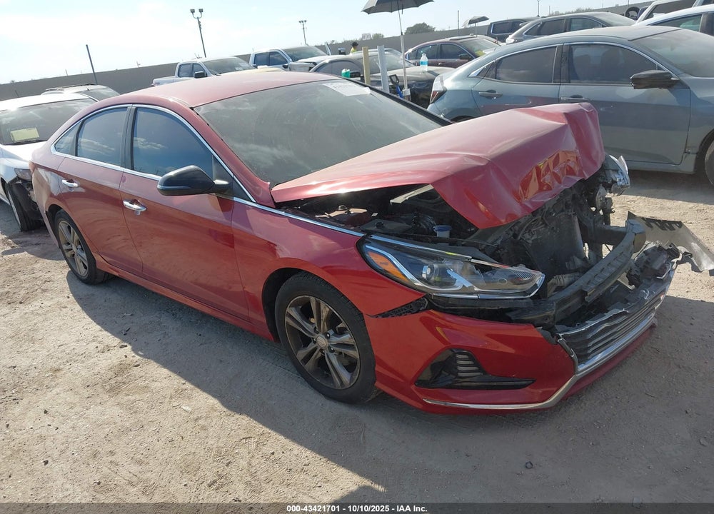 2018 HYUNDAI SONATA SEL VIN: 5NPE34AF5JH637235