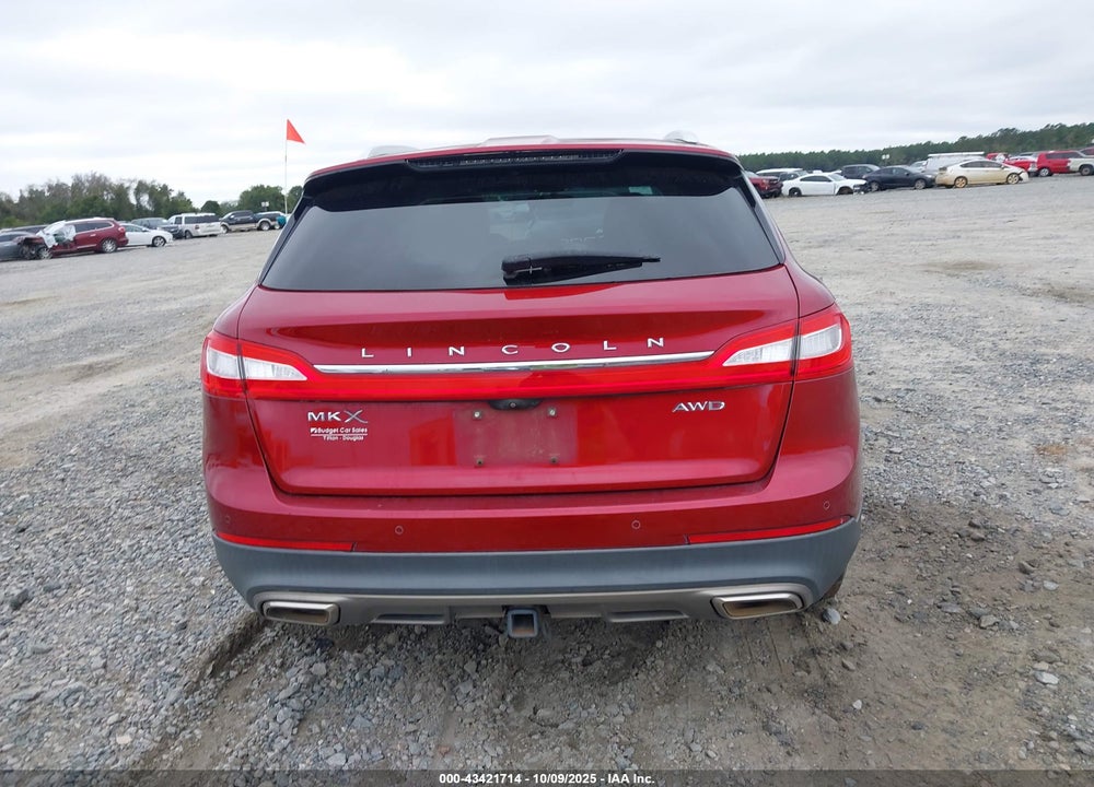 2016 LINCOLN MKX VIN: 2LMTJ8LR4GBL62747