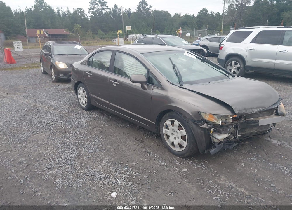 2009 HONDA CIVIC LX VIN: 2HGFA16589H530825