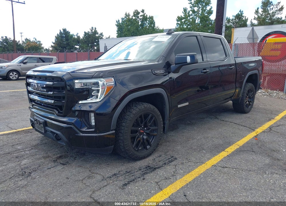 2021 GMC SIERRA 1500 2WD SHORT BOX ELEVATION VIN: 3GTP8CED2MG134613