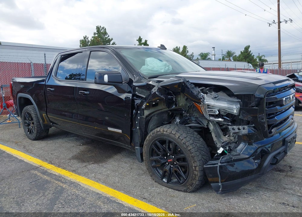 2021 GMC SIERRA 1500 2WD SHORT BOX ELEVATION VIN: 3GTP8CED2MG134613