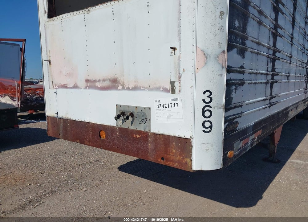 1987 UTILITY TRAILER MFG UNKNOWN VIN: 1UYVS2455HT691202