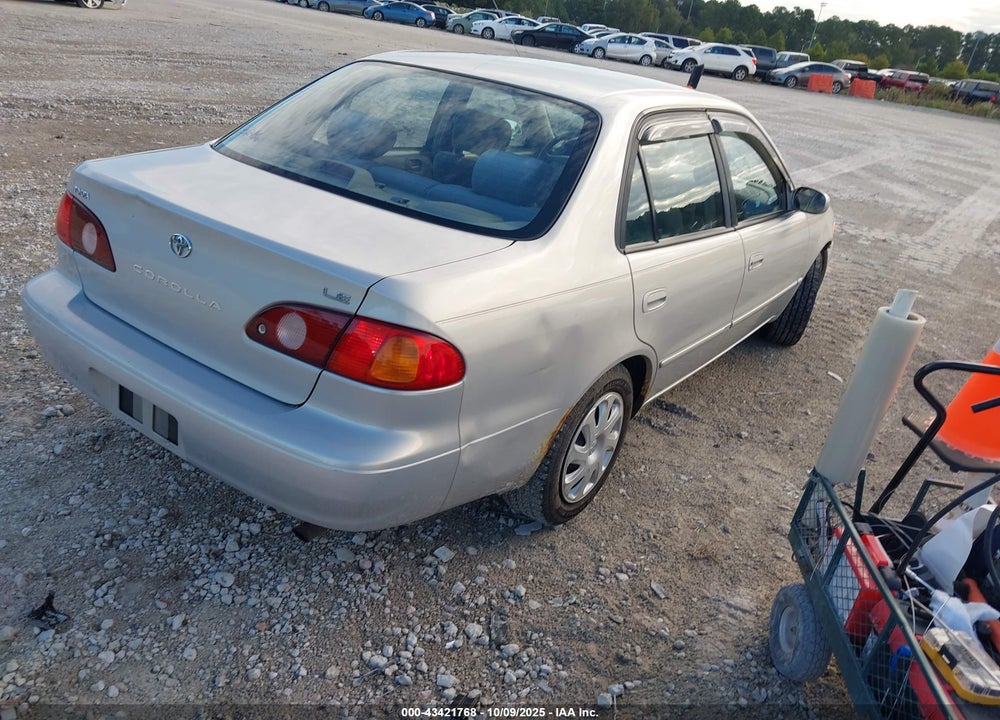 2001 TOYOTA COROLLA LE VIN: 2T1BR12E21C470356