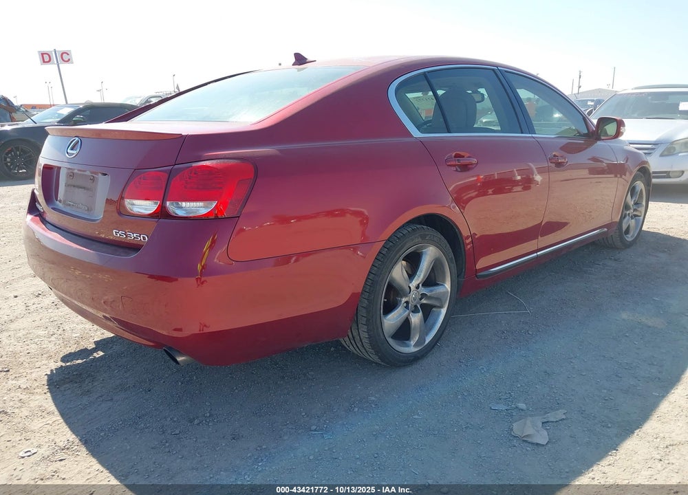 2010 LEXUS GS 350 VIN: JTHBE1KS5A0049127