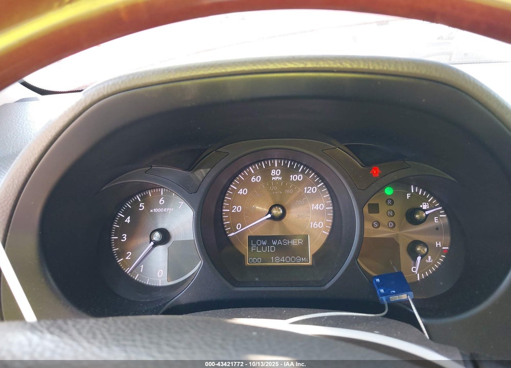 2010 LEXUS GS 350 VIN: JTHBE1KS5A0049127