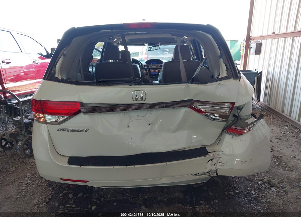2015 HONDA ODYSSEY EX-L VIN: 5FNRL5H67FB097616