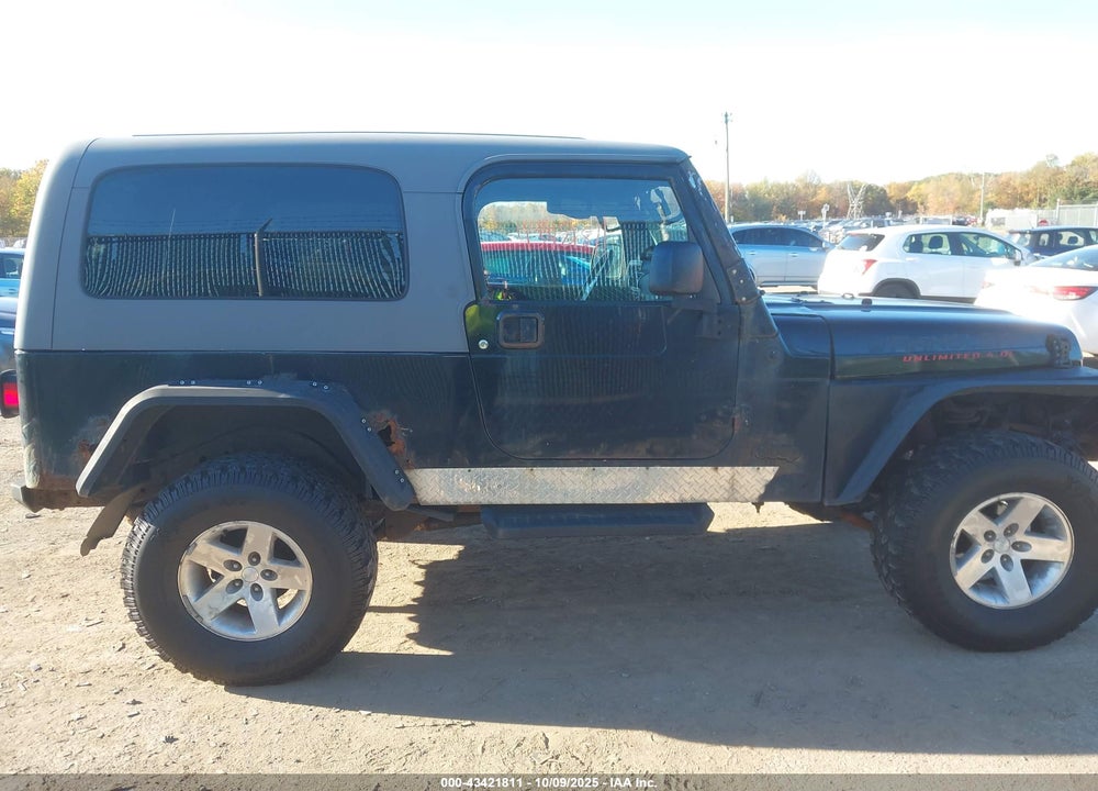 2005 JEEP TJ UNLIMITED VIN: 1J4FA44S95P329055