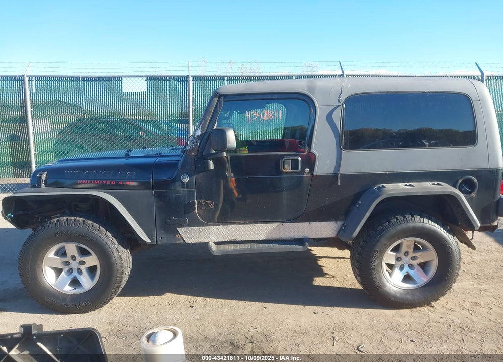 2005 JEEP TJ UNLIMITED VIN: 1J4FA44S95P329055