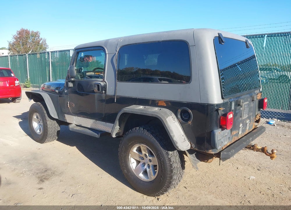 2005 JEEP TJ UNLIMITED VIN: 1J4FA44S95P329055