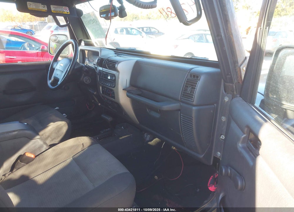 2005 JEEP TJ UNLIMITED VIN: 1J4FA44S95P329055